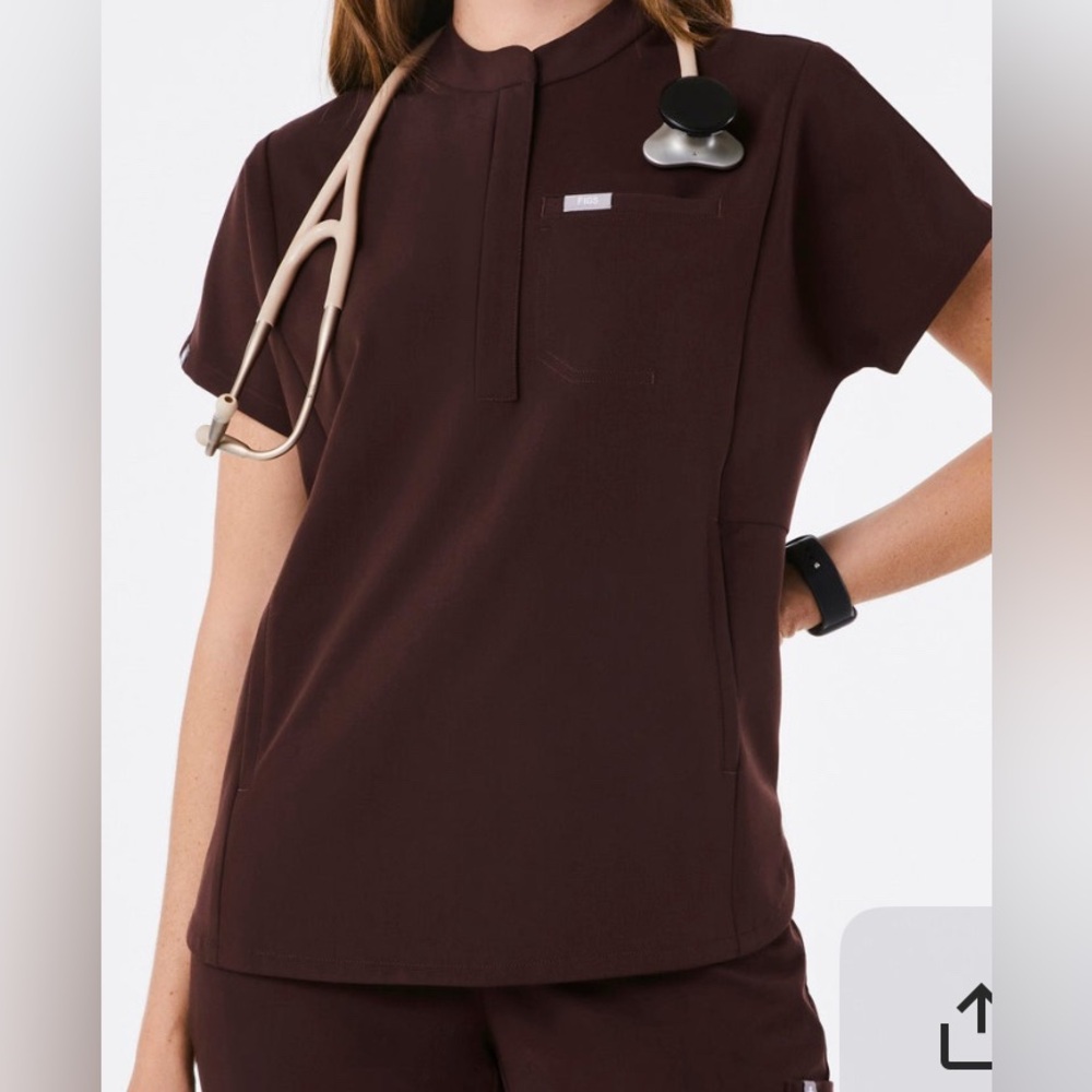 Montex Scrub mock top. Only worn once.